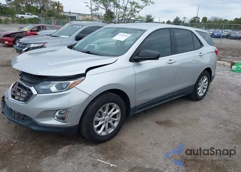 2018 Chevrolet Equinox Ls из США, поврежденный, VIN 3GNAXHEV7JS562403
